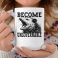 Raccoon Become Ungovernable ビンテージ グラフィック パンダ ミーム コーヒーマグ 面白い贈り物