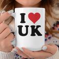 I Heart Uk Initials I Love UK First And Last Name U K 長袖tシャツ コーヒーマグ 面白い贈り物
