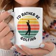 I'd Rather Be Golfing Golfer スポーツアパレル ゴルフ メンズ コーヒーマグ 面白い贈り物