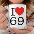 I Love 69 ファニーtシャツ コーヒーマグ 面白い贈り物