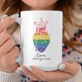 Love Wins Always Lgbt Lgbtq レインボープライド月間サポート コーヒーマグ 面白い贈り物