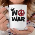 No War 反戦 平和の鳩 コーヒーマグ 面白い贈り物