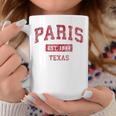 Paris Texas Tx ビンテージスポーツデザイン レッドデザイン コーヒーマグ 面白い贈り物