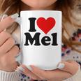 アイ・ラブ・ハート・メル・メルビン・メラニー・メリンダ・メリッサ・メロディ コーヒーマグ 面白い贈り物