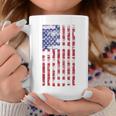 アメリカ国旗 メンズ レディース キッズ アメリカ国旗 愛国的なグランジ コーヒーマグ 面白い贈り物