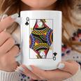 クイーンクラブ ポーカーカード トランプ ブラックジャックカード 長袖tシャツ コーヒーマグ 面白い贈り物