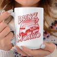 プリンス・オブ・モナコ 16 ミニマリスト レーシングの背景 コーヒーマグ 面白い贈り物