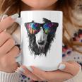ボルゾイ 犬 モチーフ ペット イラスト サングラス ボルゾイ コーヒーマグ 面白い贈り物