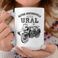 レトロモーターサイクルウラルtシャツ-ヴィンテージサイドカーモーターバイク コーヒーマグ 面白い贈り物