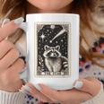 星のタロットカード アライグマ 占星術 神秘的なアライグマ コーヒーマグ 面白い贈り物