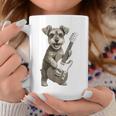 面白いtシャツ シュナウザー 犬 ギター イヌ メンズ 犬好き グッズ かわいい おもしろ 面白い 服 ネタ コーヒーマグ 面白い贈り物