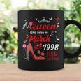 1998年3月 誕生日 この女王は1998年3月に生まれました 長袖tシャツ コーヒーマグ ギフトのアイデア