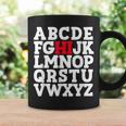 Abcのhiおかしいこんにちはアルファベット学生教師グリーティング コーヒーマグ ギフトのアイデア