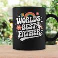 Words Best Father Pink Father’S Day コーヒーマグ ギフトのアイデア