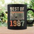 Best Of 1987 オールド・カセット 39歳の誕生日 レトロ コーヒーマグ ギフトのアイデア