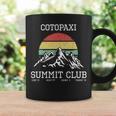 I Climbed Cotopaxiummit Club ハイキング エクアドルハイキング 長袖tシャツ コーヒーマグ ギフトのアイデア