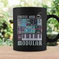 Coffee And Modular アナログシンセサイザー 波形シンセ コーヒーマグ ギフトのアイデア