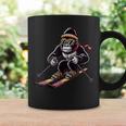 Comic Gorilla スキーヤー スキー コーヒーマグ ギフトのアイデア