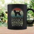 Coolest Poodle Daddy Ever Father's Day Dad コーヒーマグ ギフトのアイデア