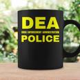 Dea 警察官 麻薬取締局 フロントプリント 長袖tシャツ コーヒーマグ ギフトのアイデア