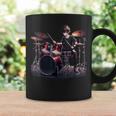 Drums ドラマーバンド ドラムセット ドラムセット コーヒーマグ ギフトのアイデア