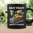 Easy Peasy レモンスクイーズ 長袖tシャツ コーヒーマグ ギフトのアイデア