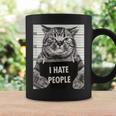 Cats Picture I Hate Peopleaying コーヒーマグ ギフトのアイデア