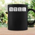 Genius Ge-Ni-U-S 化学元素科学周期表 コーヒーマグ ギフトのアイデア