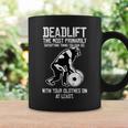 Gorilla Lifting Fitness ファニーデッドリフト ジム ワークアウト コーヒーマグ ギフトのアイデア