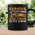 Grandpa Is My Name Ham Radio Is My Game Hamラジオ アマチュア無線 コーヒーマグ ギフトのアイデア