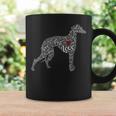 Greyhound I Love Greyhounds コーヒーマグ ギフトのアイデア