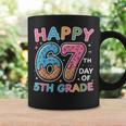 Happy 67th Day Of 5th Grade Ice Cream Drip 67 Days Kids Coffee Mug Gifts ideas