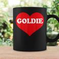 I Heart Goldie I Love Goldie カスタマイズ可 コーヒーマグ ギフトのアイデア