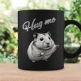 Hug Me ジャンガリアンハムスター アートデザイン 可愛い おしゃれ 動物 齧歯類 コーヒーマグ ギフトのアイデア