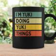 I'm Yuki Doing Yukiシングス 面白い 名言 コーヒーマグ ギフトのアイデア