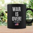 If You Want It War Is Over 反戦アメリカ国旗抗議 コーヒーマグ ギフトのアイデア