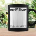 It's My Farewell Partyign My For Goodbye Parting コーヒーマグ ギフトのアイデア