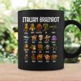 Italian Brainrot 面白いイタリアンブレインロットミームキャラクタ 長袖tシャツ コーヒーマグ ギフトのアイデア