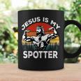 Jesus Is Mypotter ファニー ワークアウト 宗教 クリスチャン ジム コーヒーマグ ギフトのアイデア