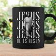 Jesus He Is Risen クリスチャン 復活 救世主 信仰 イースター コーヒーマグ ギフトのアイデア