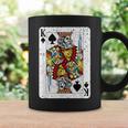 King Ofpades トランプデッキ ヴィンテージレトロスタイル コーヒーマグ ギフトのアイデア
