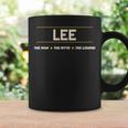 Lee The Man The Myth The Legend コーヒーマグ ギフトのアイデア