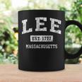 Lee Massachusetts Ma ビンテージ スポーツ 確立されたデザイン 長袖tシャツ コーヒーマグ ギフトのアイデア