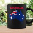 I Love Australia Enjoy Wear Australia Flag Graphic Cool コーヒーマグ ギフトのアイデア