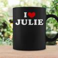 I Love Julie 私は愛する Julie コーヒーマグ ギフトのアイデア