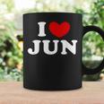 I Love Jun 私は愛する Jun コーヒーマグ ギフトのアイデア