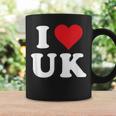 I Love Uk Initials I Heart UK First Last Name U K コーヒーマグ ギフトのアイデア