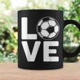 Loveoocer 愛を言うサッカー コーヒーマグ ギフトのアイデア