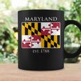 Maryland Flag 7Th Ustate 1788 Maryland Native コーヒーマグ ギフトのアイデア