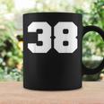 Number 38Ports Jersey Player 38 Fan Front Printarsity コーヒーマグ ギフトのアイデア
